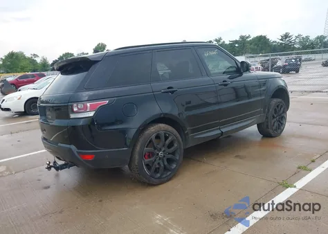 2016 Land Rover Range Rover Sport 5.0L V8 Supercharged/5.0L V8 Supercharged Dynamic из США, поврежденный, VIN SALWR2EF2GA573777